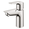 Однорычажный смеситель для раковины Grohe BauEdge New S-Size LowFlow + нажимной донный клапан (23896001)