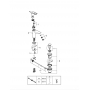 Одноважільний змішувач для раковини Grohe BauLoop New M-Size (23762001)