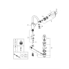 Одноважільний змішувач для раковини Grohe Feel L-Size (32723001)