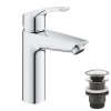 Однорычажный смеситель для раковины Grohe Eurosmart New M-Size с термостатической защитой (23989003)