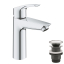Одноважільний змішувач для раковини Grohe Eurosmart New M-Size з термостатичним захистом (23989003)