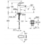 Однорычажный смеситель для раковины Grohe Eurosmart New M-Size с термостатической защитой (23989003)