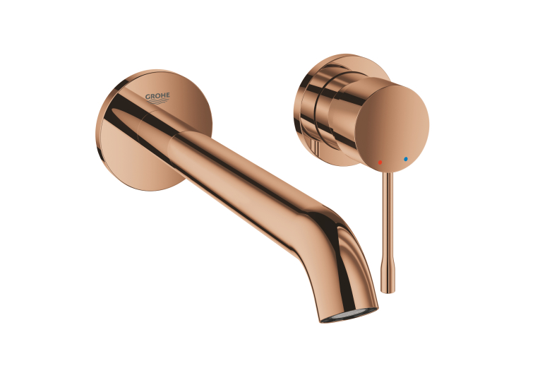 Смеситель для раковины Grohe Essence на 2 отверстия L-Size (29193DA1) Бронза