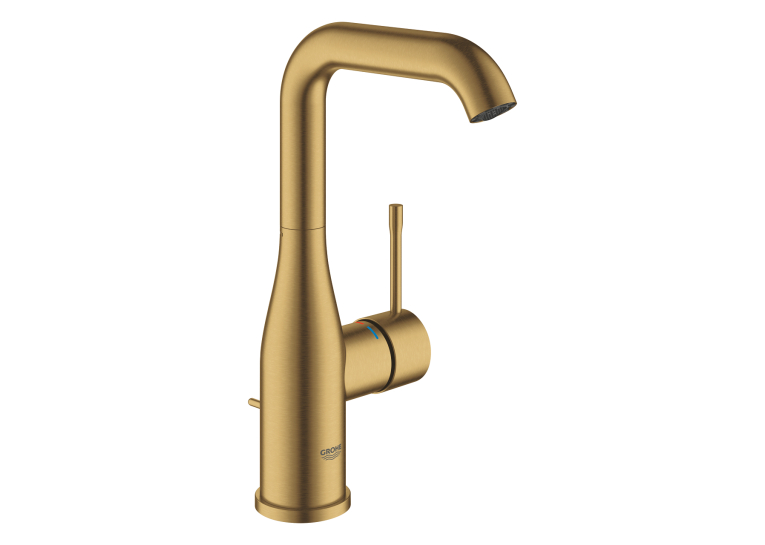 Одноважільний змішувач для раковини Grohe Essence L-Size (24174GN1) Золото матове