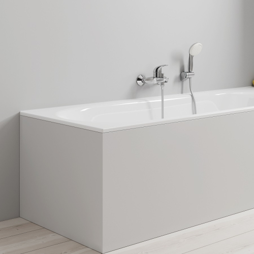 Однорычажный смеситель для ванны Grohe Euroeco (32743000)