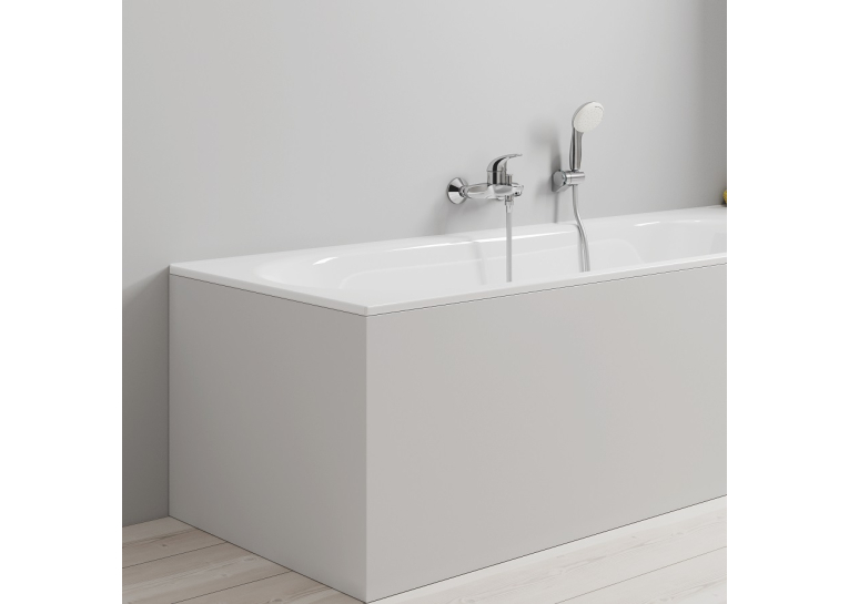 Однорычажный смеситель для ванны Grohe Euroeco (32743000)
