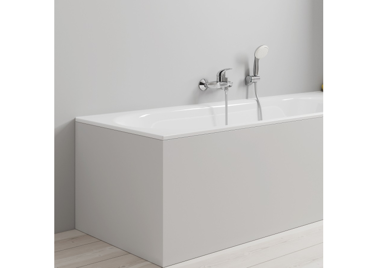 Однорычажный смеситель для ванны Grohe Euroeco (32743000)