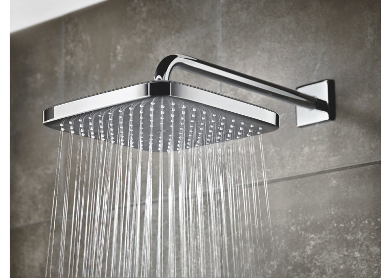 верхній душ Grohe Tempesta 250 Cube з кронштейном до стіни (26682000)