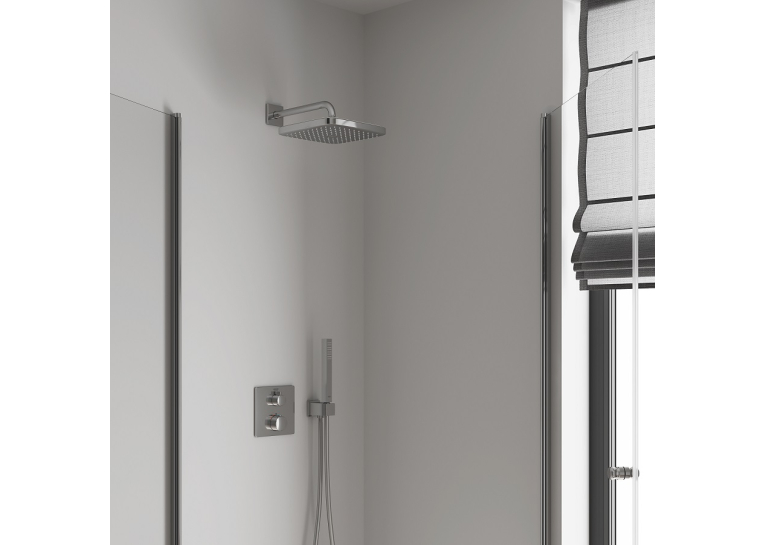 верхній душ Grohe Tempesta 250 Cube з кронштейном до стіни (26682000)