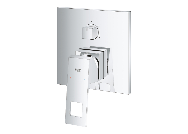 Одноважільний змішувач на 3 виходи Grohe Eurocube (24094000)