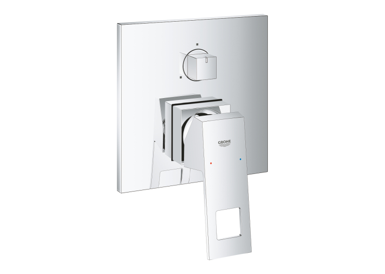 Одноважільний змішувач на 3 виходи Grohe Eurocube (24094000)