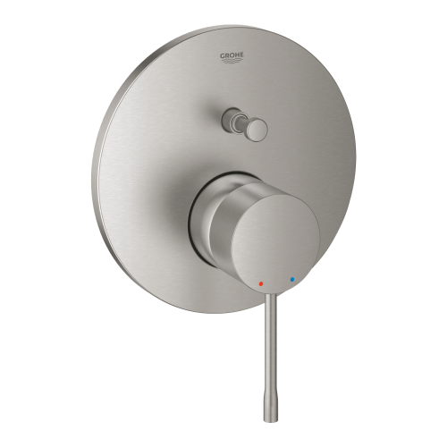Одноважільний змішувач Grohe Essence на 2 виходи (24167DC1) Графіт
