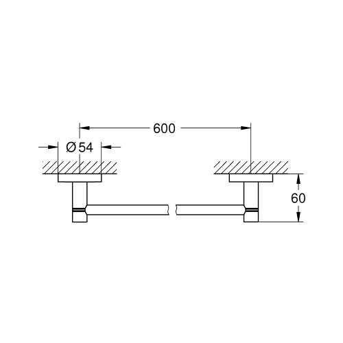 Держатель для полотенца Grohe Essentials (40366GL1)