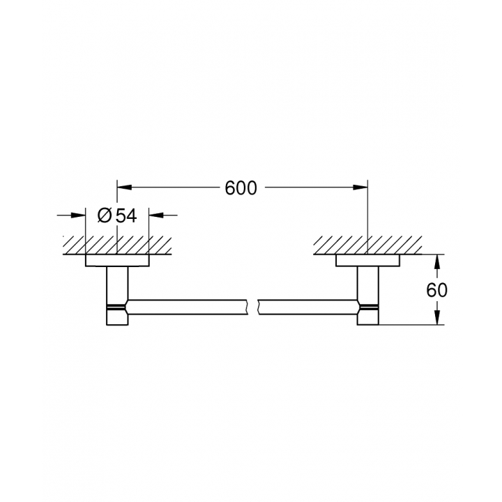Держатель для полотенца Grohe Essentials (40366GL1)
