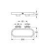 Тримач для рушника Grohe Selection (41035GN0) Золото матове