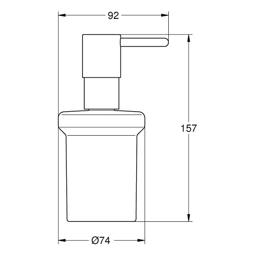 Дозатор жидкого мыла Grohe Essentials (1024702430)