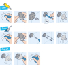 Туалетна щітка з тримачем Grohe QuickFix Start Cube (409772430)