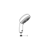 Ручний душ Grohe Vitalio Comfort 100 2 режими струменю (26397000)