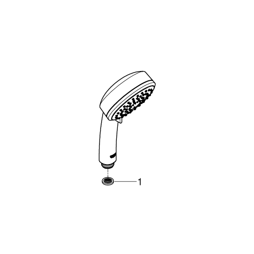 Ручной душ Grohe Vitalio Comfort 100 2 режима струи (26397000)