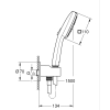 Душовий набір Grohe Tempesta Cube 110 3 режими струменю (26910003)