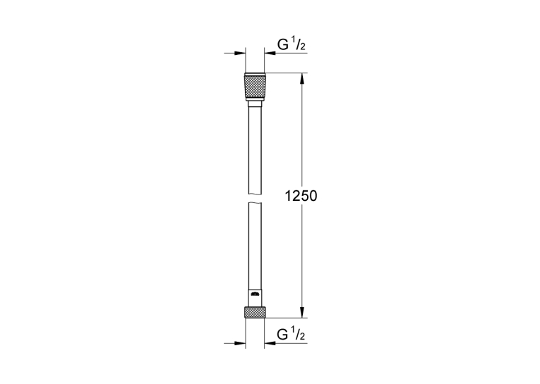 Душевой шланг Grohe Silverflex 1250 (28362DA1) Бронза