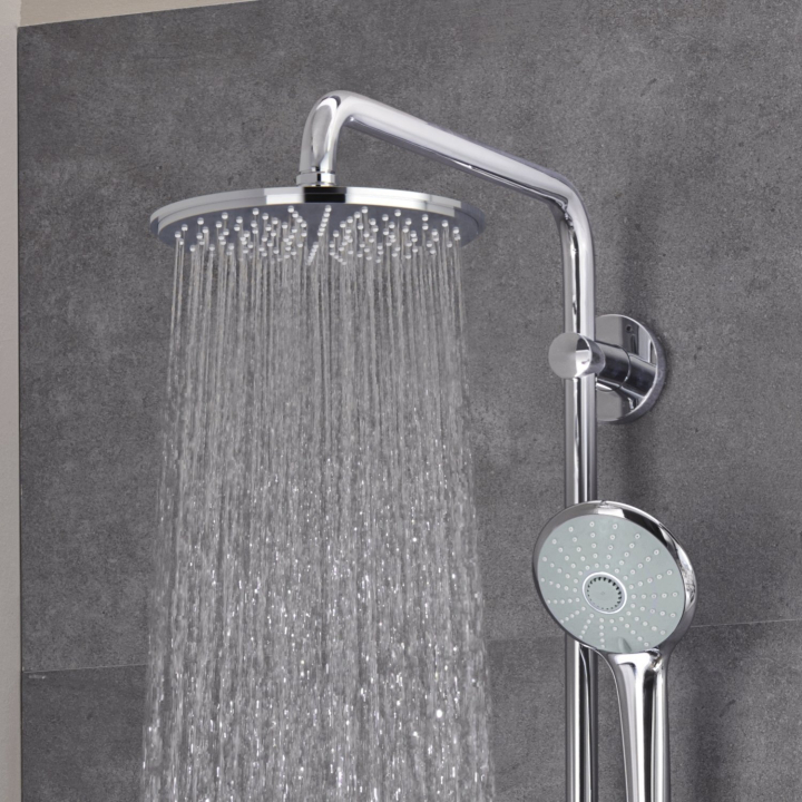Душевая система с термостатом для настенного монтажа Grohe Euphoria System 210 (27964000)