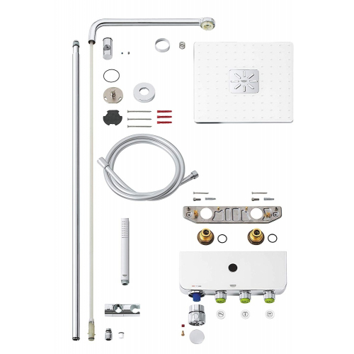 Душевая система с термостатом Grohe Euphoria SmartControl System 310 Cube Duo (26508LS0)