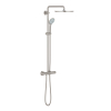 Душова система з термостатом для настінного монтажу Grohe Euphoria System 310 (26075DC0) Сталь