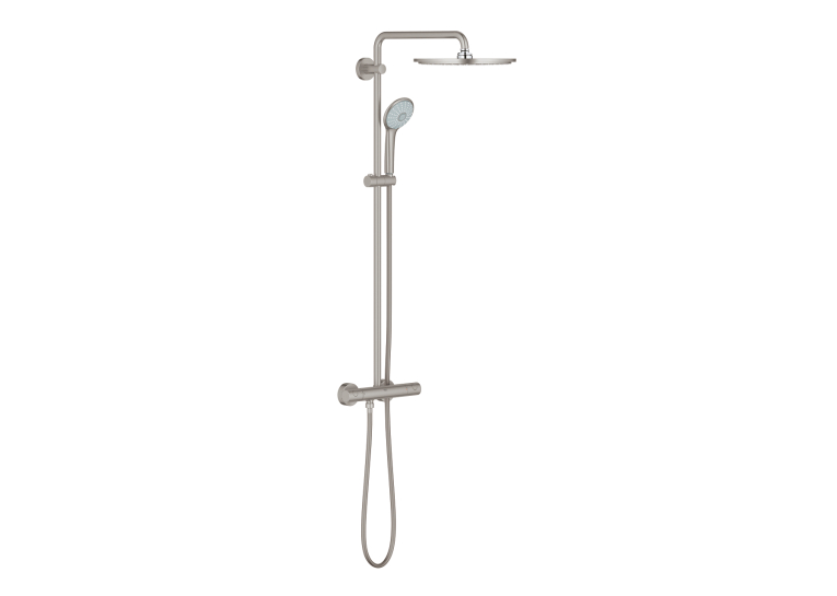 Душова система з термостатом для настінного монтажу Grohe Euphoria System 310 (26075DC0) Сталь