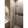 Душова система з термостатом для настінного монтажу Grohe Euphoria System 310 (26075DC0) Сталь