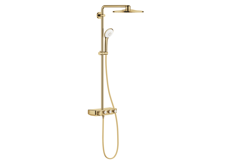 Душова система з термостатом Grohe Euphoria Smart Control System 310 Duo (26507GL0) Золото