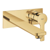 Смеситель для раковины Grohe Lineare на два отверстия L-Size (23444GL1) Золото