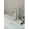 Одноважільний змішувач для раковини Grohe Essence S-Size (24171DC1) Сталь