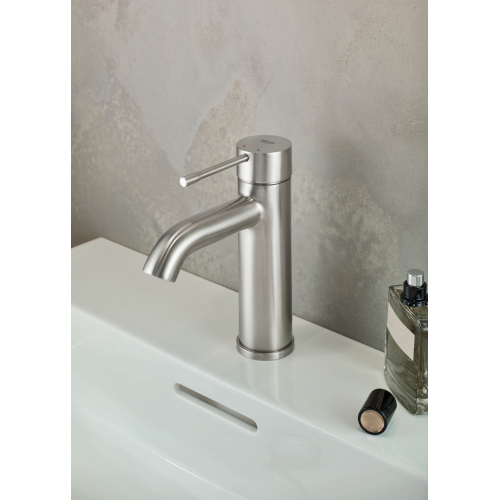 Одноважільний змішувач для раковини Grohe Essence S-Size (24171DC1) Сталь