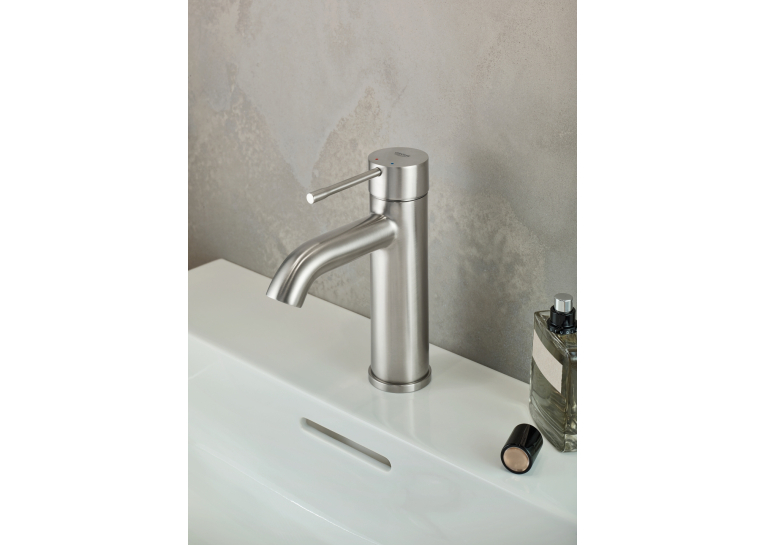 Одноважільний змішувач для раковини Grohe Essence S-Size (24171DC1) Сталь