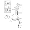 Однорычажный смеситель для ванны Grohe Start Flow (23772000)