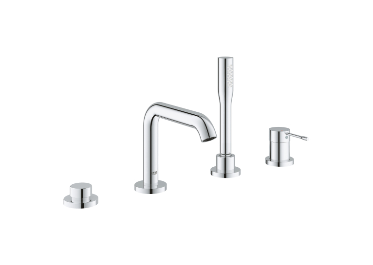 Одноважільний змішувач для ванни на 4 отвори Grohe Essence (25251001)