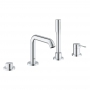 Одноважільний змішувач для ванни на 4 отвори Grohe Essence (25251001)