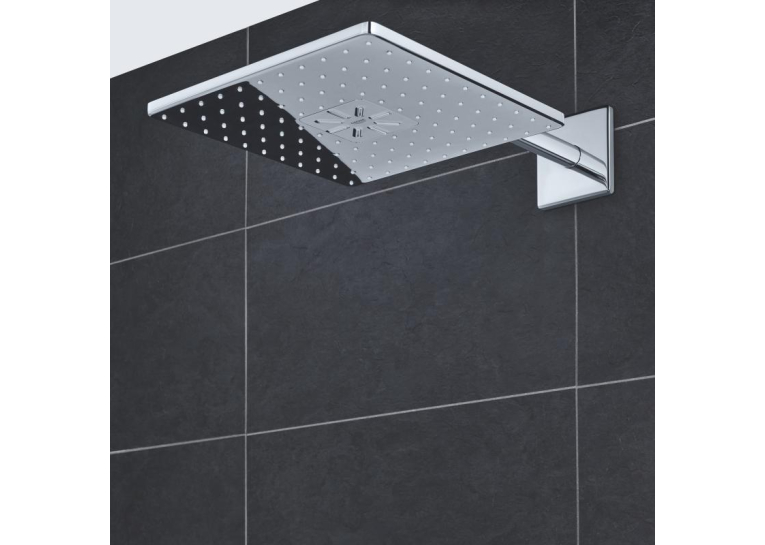 Верхній душ Grohe Rainshower 310 SmartActive Cube з душовим кронштейном 430 мм, 2 режими (26479000)