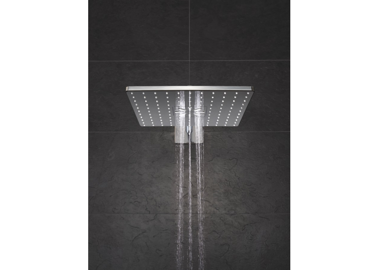 Верхній душ Grohe Rainshower 310 SmartActive Cube з душовим кронштейном 430 мм, 2 режими (26479000)