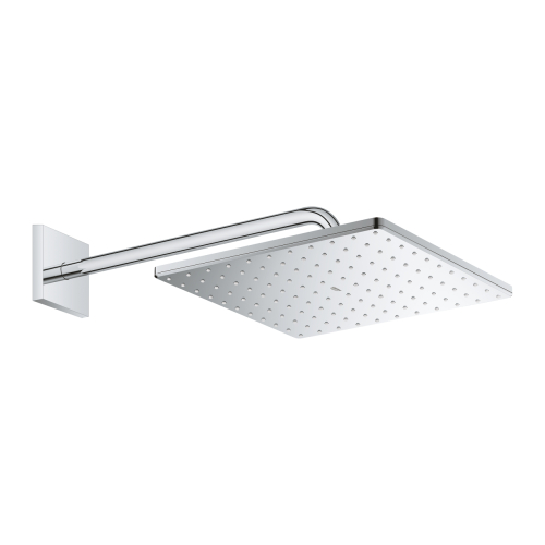 Верхний душ Grohe Rainshower 310 Mono Cube с душевым кронштейном 422 мм, 1 режим струи (26564000)