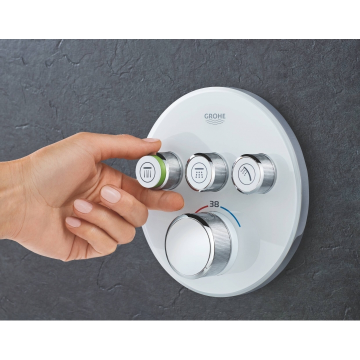 Термостат для вбудованого Grohe Grohtherm SmartControl монтажу на 3 виходи (29904LS0)