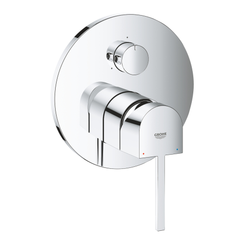 Одноважільний змішувач Grohe Plus із перемикачем на 3 положення (24093003)
