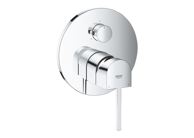 Одноважільний змішувач Grohe Plus із перемикачем на 3 положення (24093003)