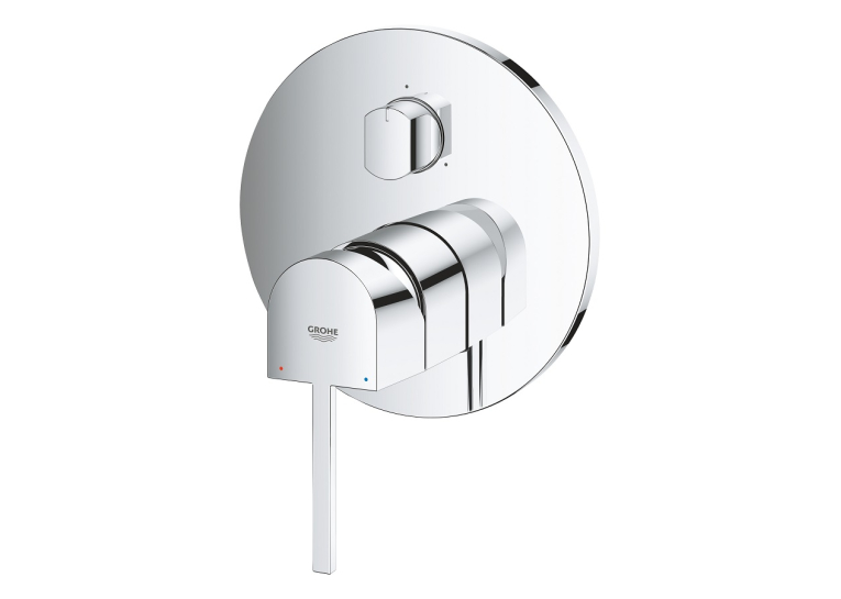 Одноважільний змішувач Grohe Plus із перемикачем на 3 положення (24093003)