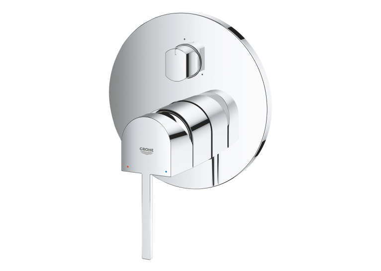 Одноважільний змішувач Grohe Plus із перемикачем на 3 положення (24093003)