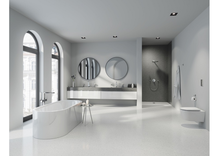 Одноважільний змішувач Grohe Plus із перемикачем на 3 положення (24093003)