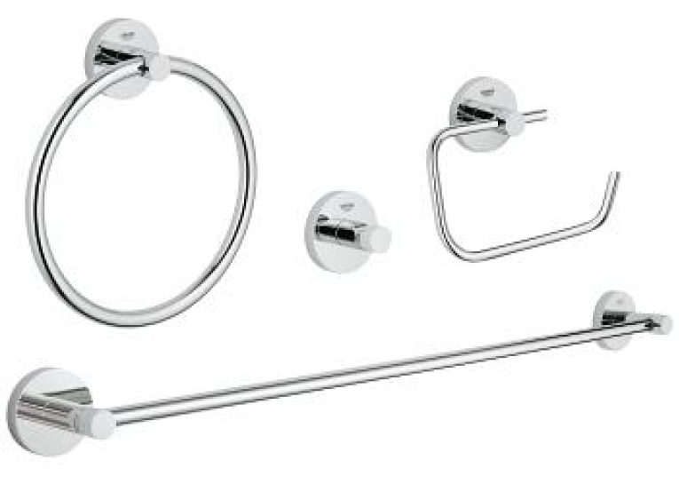 Набір аксесуарів Grohe Essentials 4 в 1 (40823001)
