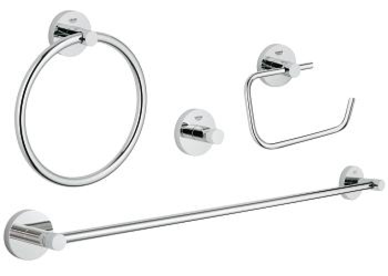 Набор аксессуаров Grohe Essentials 4 в 1 (40823001)