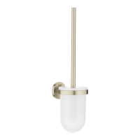 Туалетная щетка в комплекте Grohe Essentials (40374EN1) Золото